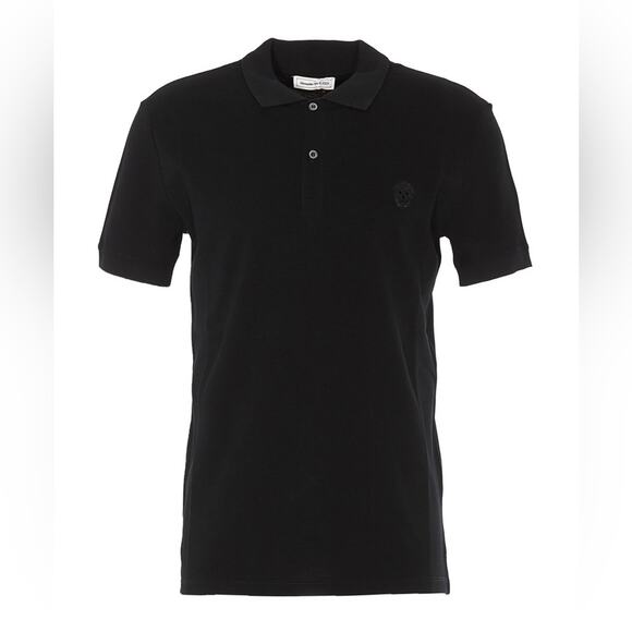 Alexander McQueen Other - Alexander McQueen Men's Black Polo Shirt Medium